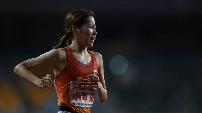 【日本選手権10000m】女子10000m 2位　小海遥（第一生命グループ）