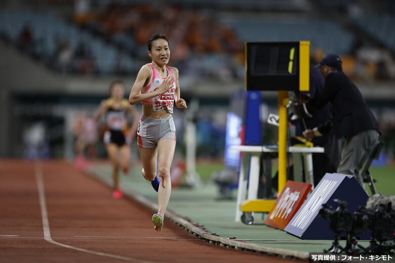【日本選手権10000m】女子10000m 1位　五島莉乃（資生堂）