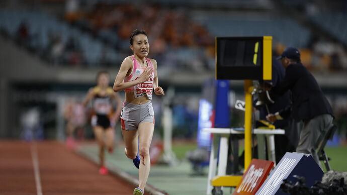 【日本選手権10000m】女子10000m 1位　五島莉乃（資生堂）