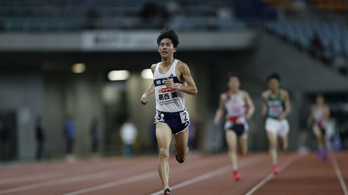 【日本選手権10000m】男子10000m 1位　葛西潤（旭化成）