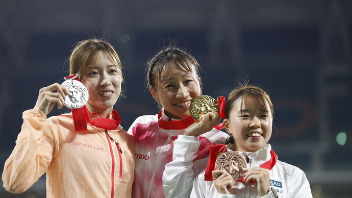 【日本選手権10000m】女子10000m　表彰式