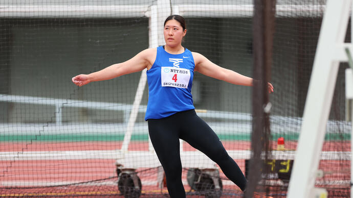 【GPシリーズ2024・木南記念】齋藤真希（東海大）が女子円盤投で日本人1位でゴール