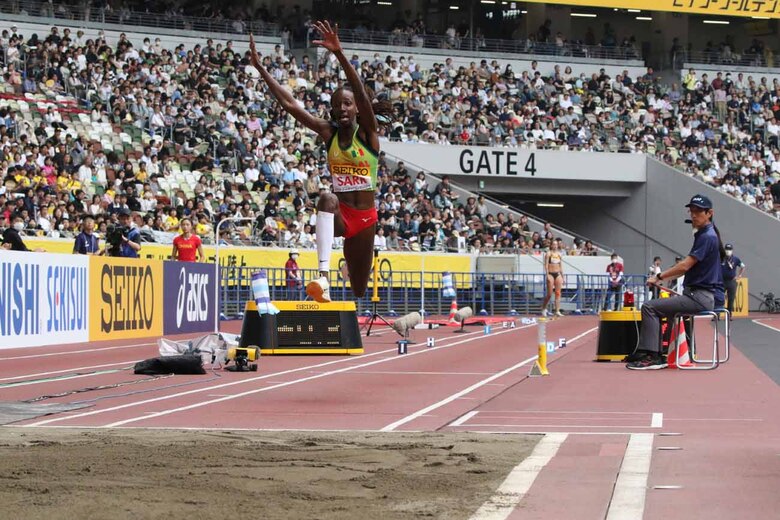 【セイコーGGP】女子三段跳：パーソナルベスト・シーズンベストを出したサリー・サール（セネガル）が優勝！