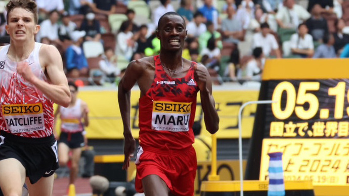 【セイコーGGP】男子5000m：イマニエル・マル（トヨタ紡織）がパーソナルベスト・シーズンベストを記録して、優勝