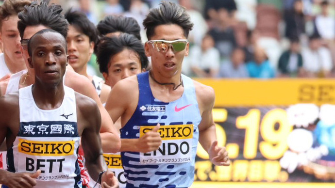 【セイコーGGP】男子5000m：遠藤日向（住友電工）がシーズンベストを更新して日本人トップの4着