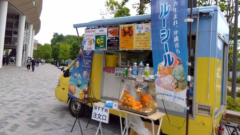 【セイコーGGP】キッチンカーが出店中!
