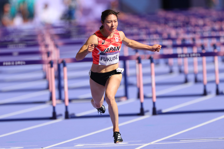 【パリオリンピック】女子100mハードル予選・福部真子(日本建設工業)