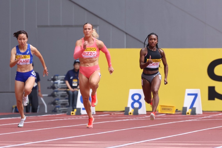 【セイコーGGP】女子 100m:ブリーリゾ(オーストラリア)が11:38で優勝