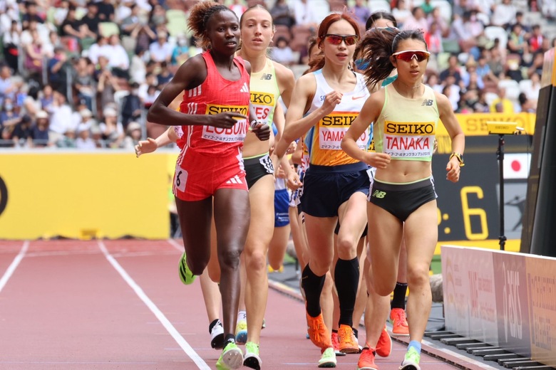 【セイコーGGP】女子 3000m:田中希実がペースメイカーに。