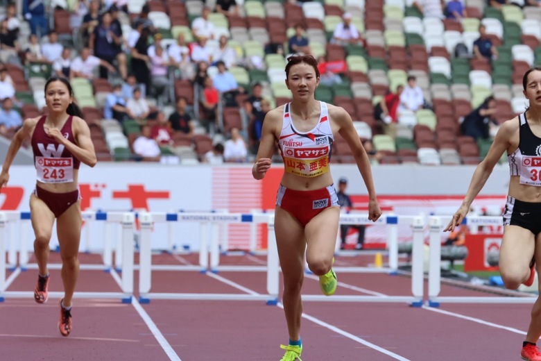 【第109回日本選手権】女子400mH 予選1組