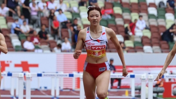 【第109回日本選手権】女子400mH　予選1組