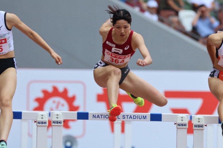 【第109回日本選手権】女子400mH 予選2組