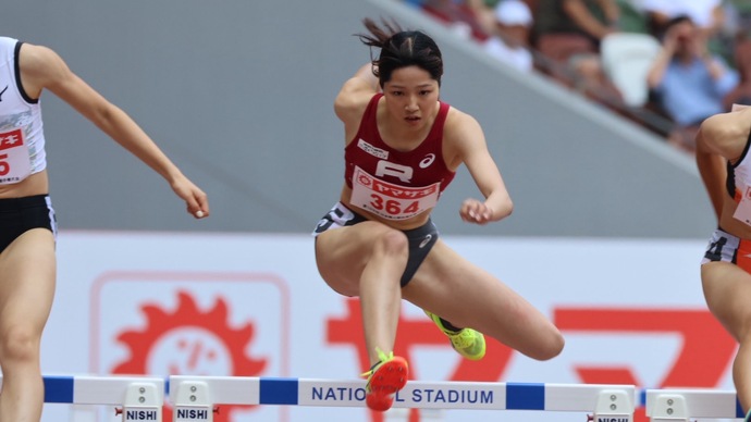 【第109回日本選手権】女子400mH　予選2組