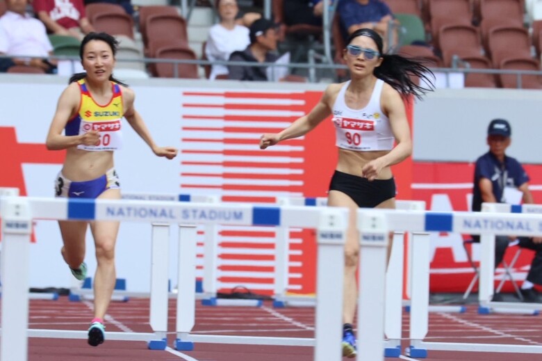【第109回日本選手権】女子400mH 予選3組