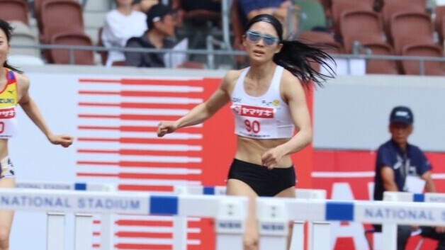 【第109回日本選手権】女子400mH　予選3組