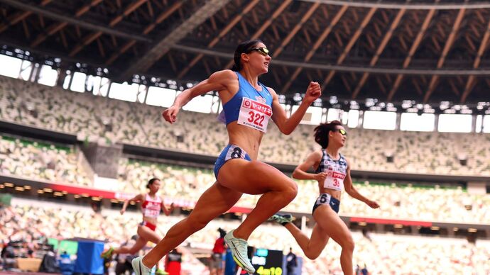 【第109回日本選手権】女子400m　予選1組