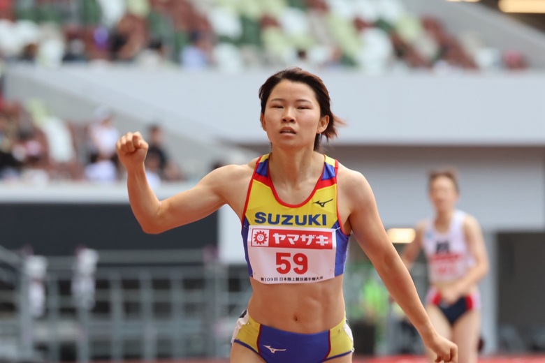 【第109回日本選手権】女子400m 予選2組