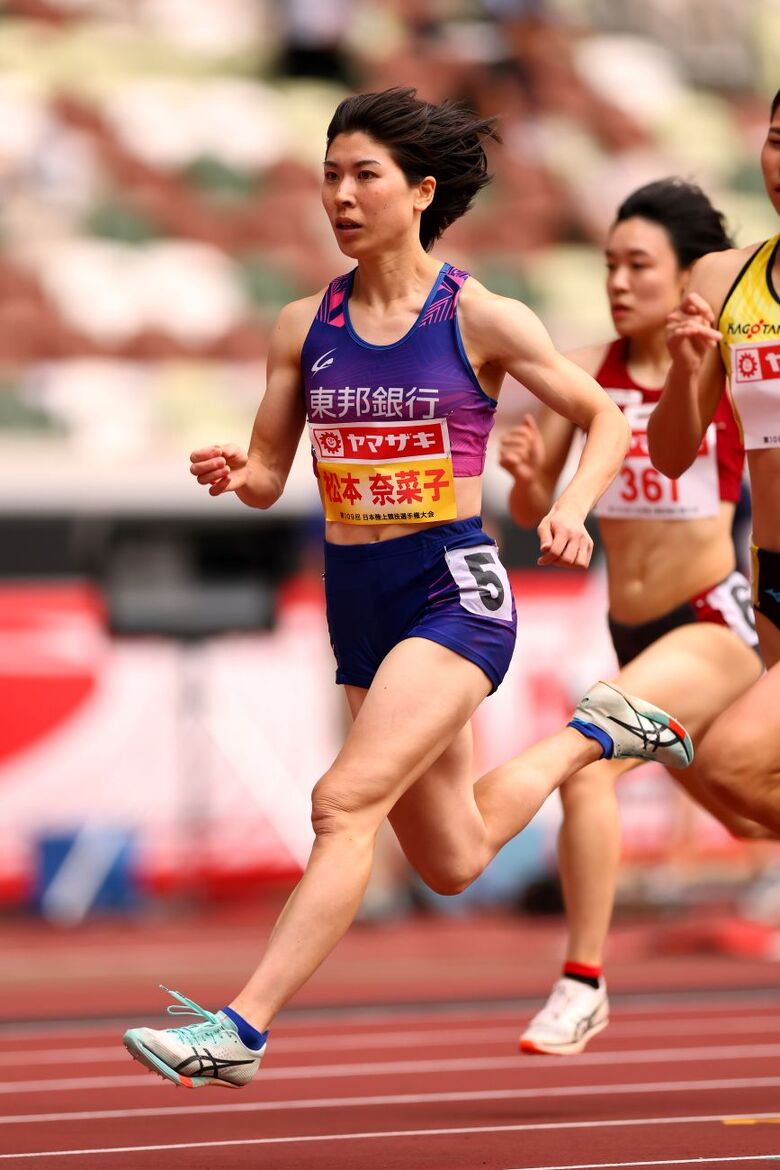 【第109回日本選手権】女子400m 予選3組