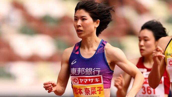 【第109回日本選手権】女子400m　予選3組