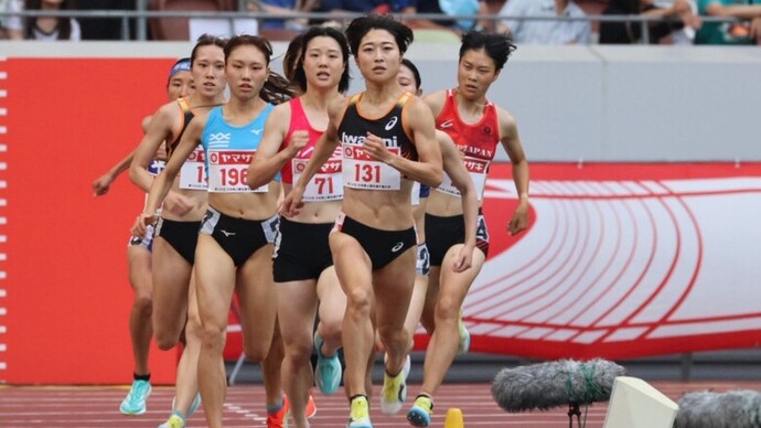 【第109回日本選手権】女子800m　予選1組