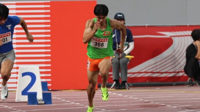 【第109回日本選手権】男子100m　準決勝3組