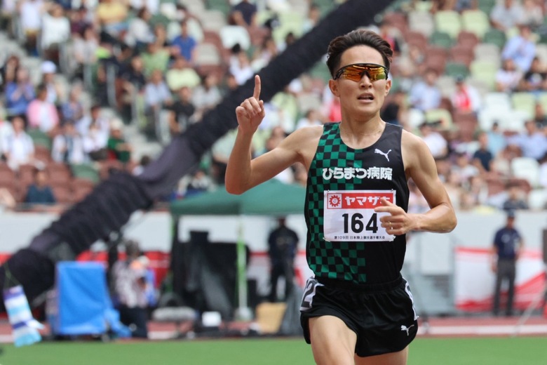 【第109回日本選手権】男子5000m 予選1組