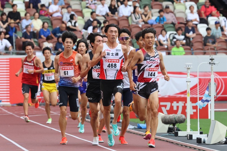 【第109回日本選手権】男子5000m 予選2組