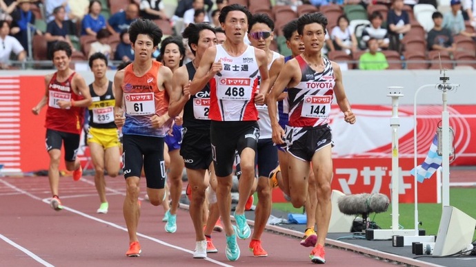 【第109回日本選手権】男子5000m　予選2組