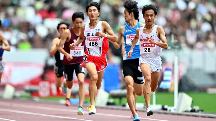 【第109回日本選手権】男子5000m　予選3組