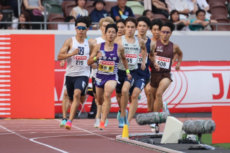 【第109回日本選手権】男子800m 予選1組