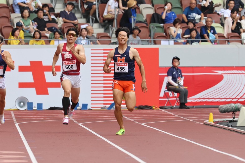 【第109回日本選手権】男子400m 予備予選1組
