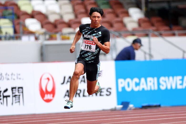 【第109回日本選手権】男子400m 予選1組