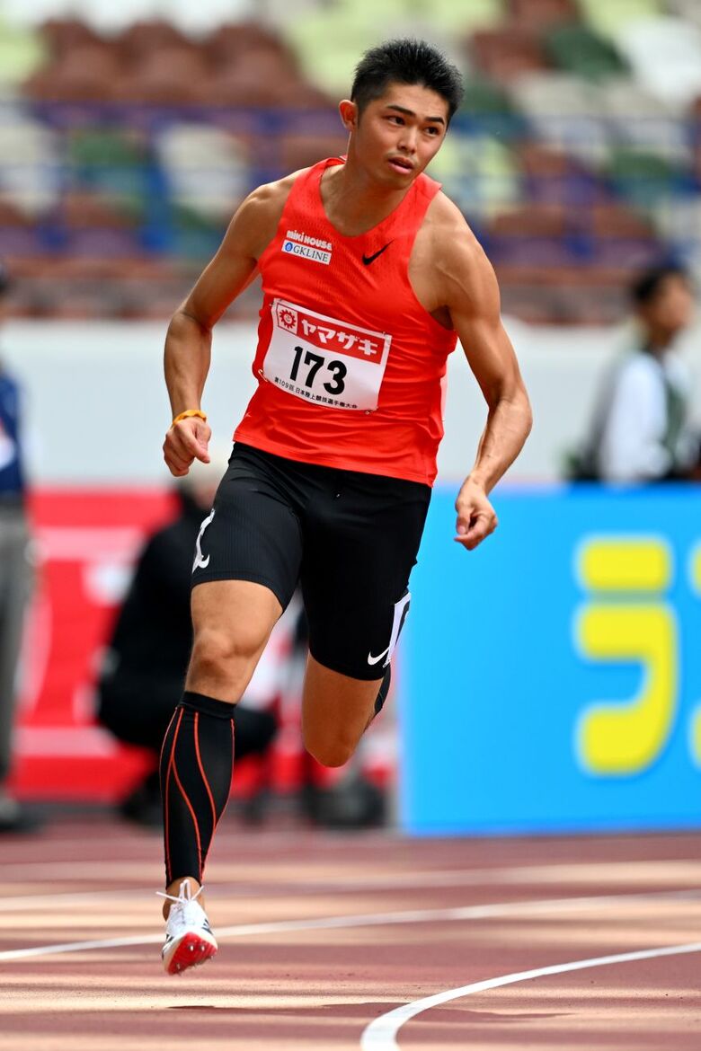 【第109回日本選手権】男子400m 予選3組