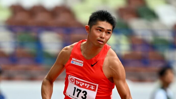【第109回日本選手権】男子400m　予選3組

