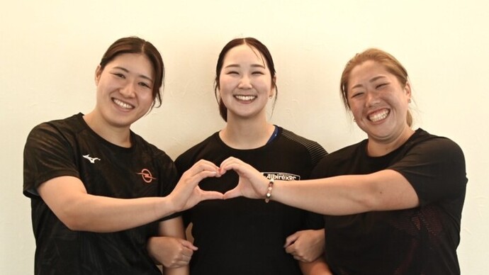 【第109回日本選手権】女子円盤投　メダリスト