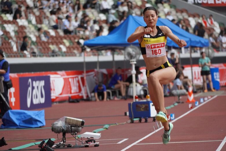 【第109回日本選手権】女子三段跳 決勝