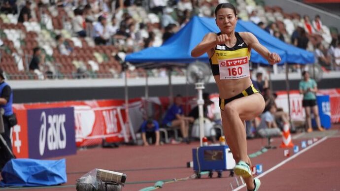 【第109回日本選手権】女子三段跳　決勝