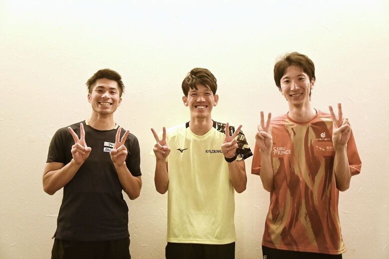 【第109回日本選手権】男子走高跳 メダリスト