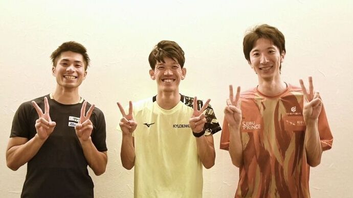 【第109回日本選手権】男子走高跳　メダリスト
