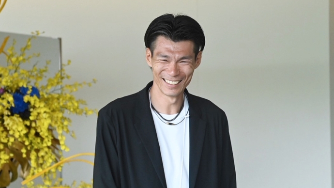 【第109回日本選手権】ラウンジゲストとして澤野大地さんが来場。