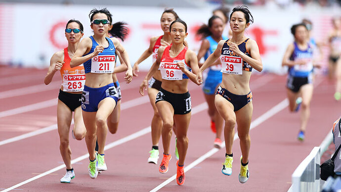 【第109回日本選手権】女子1500m　予選2組