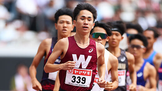【第109回日本選手権】男子1500m　予選1組