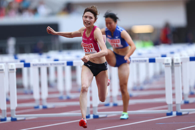 【第109回日本選手権】女子100mハードル 予選3組