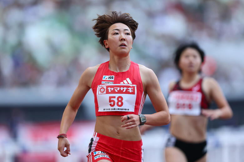 【第109回日本選手権】女子100mハードル 予選4組