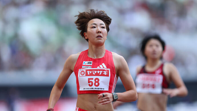 【第109回日本選手権】女子100mハードル　予選4組