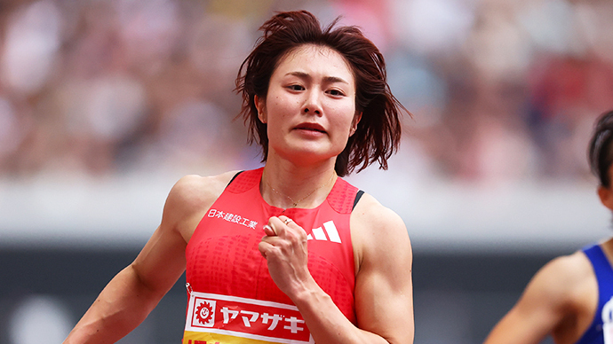 【第109回日本選手権】女子100mハードル　準決勝1組