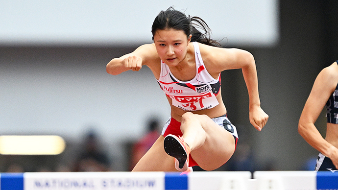 【第109回日本選手権】女子100mハードル　準決勝2組