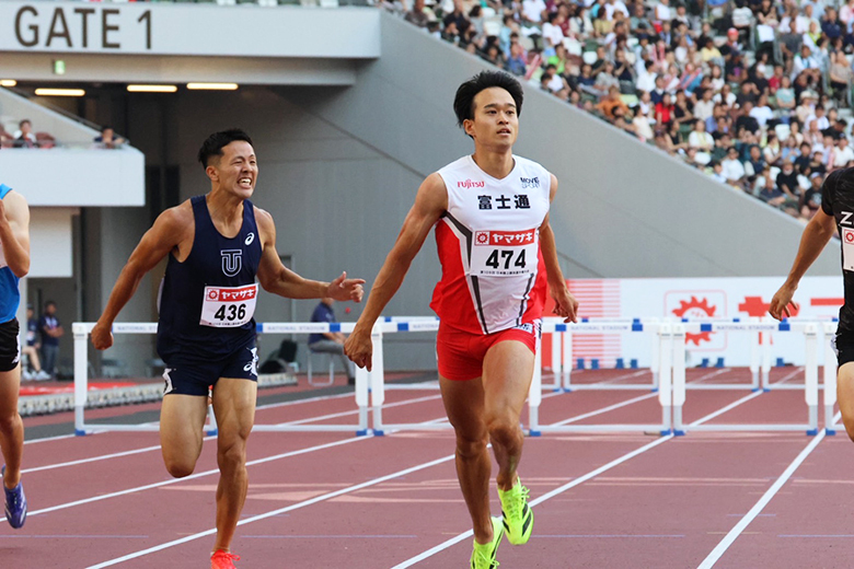 【第109回日本選手権】男子400mハードル 予選2組