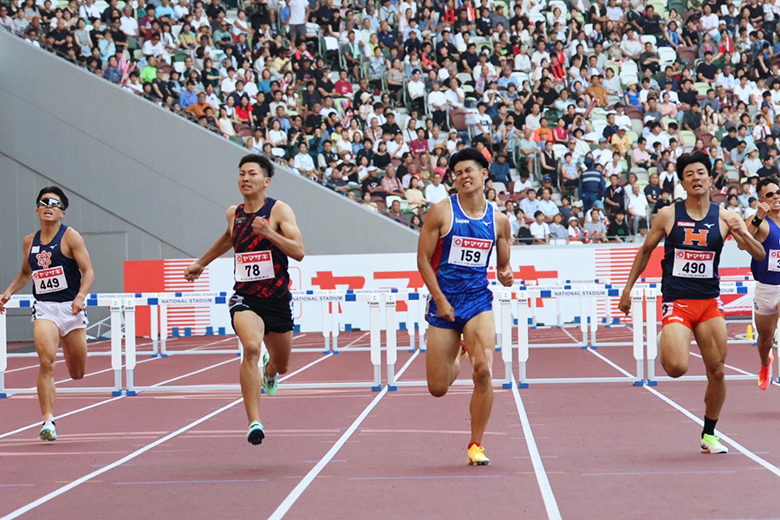 【第109回日本選手権】男子400mハードル 予選3組