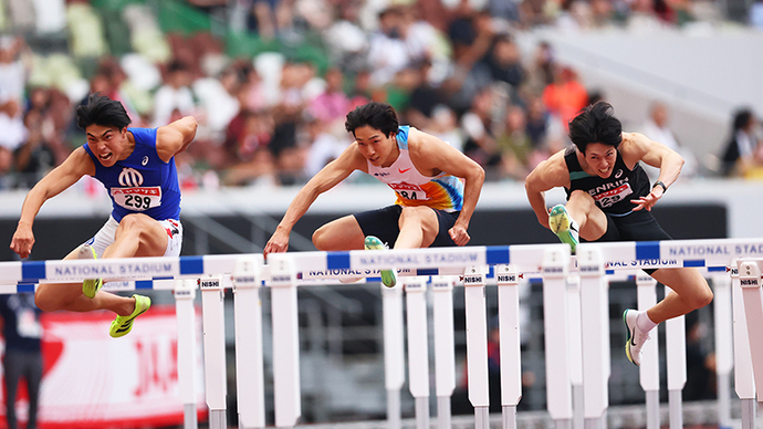 【第109回日本選手権】男子110mハードル　決勝
